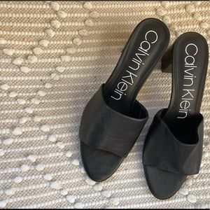 Calvin Klein Black Heels Size 10